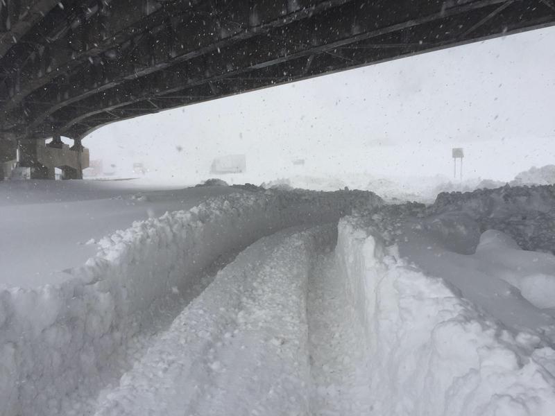 Winter Storm Knife blitz Buffalo's southern suburbs and wreaked havoc on the end of our honeymoon.